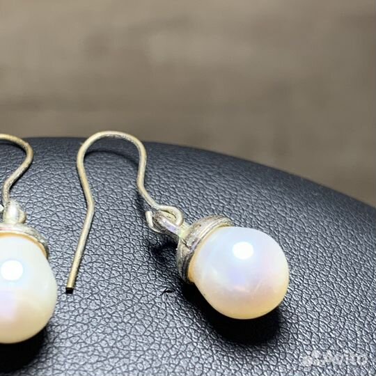 Винтажные Серьги С Жемчугом Жемчуг Ретро