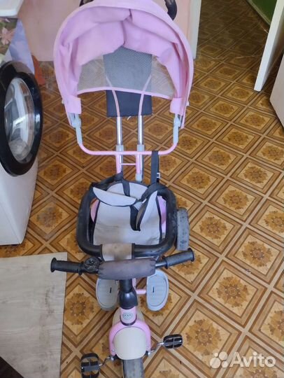 Внлосипед- коляска детский