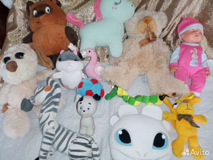 Мягкая игрушка пакетом