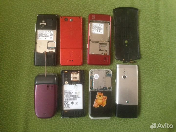 Sony Ericsson запчасти и акб старые модели