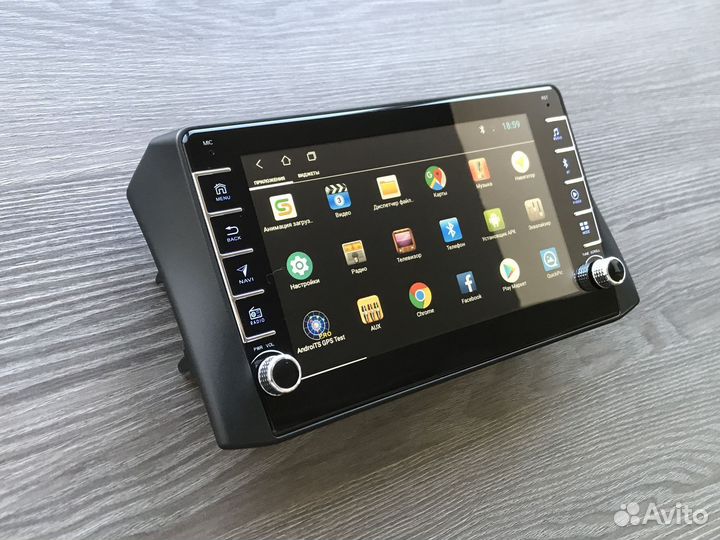 Магнитола UAZ Patriot + физические кнопки