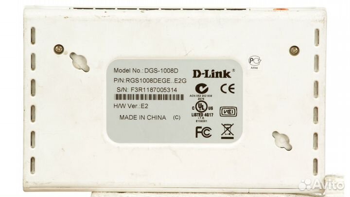 Интернет разветвитель D-Link DGS-1008D