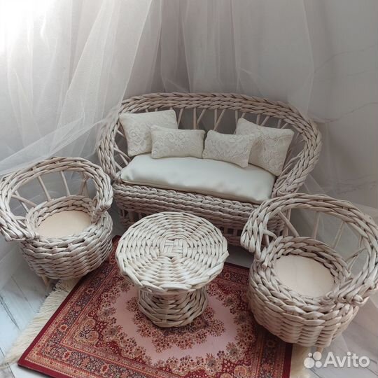 Набор мебели для кукольного домика