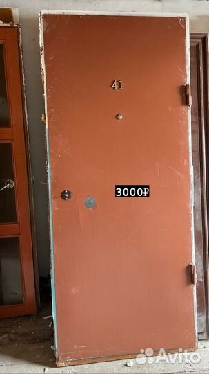 Дверь входная металлическая