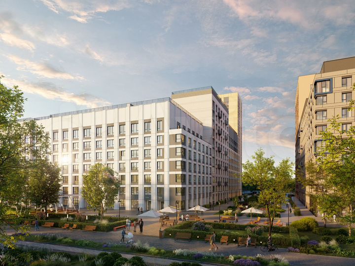 2-к. квартира, 64,3 м², 12/16 эт.