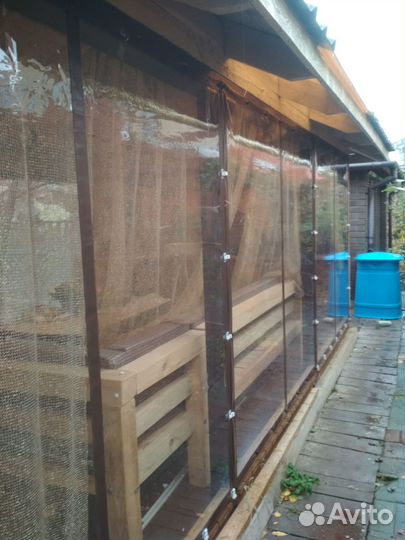 Мягкие окна для террас и беседок