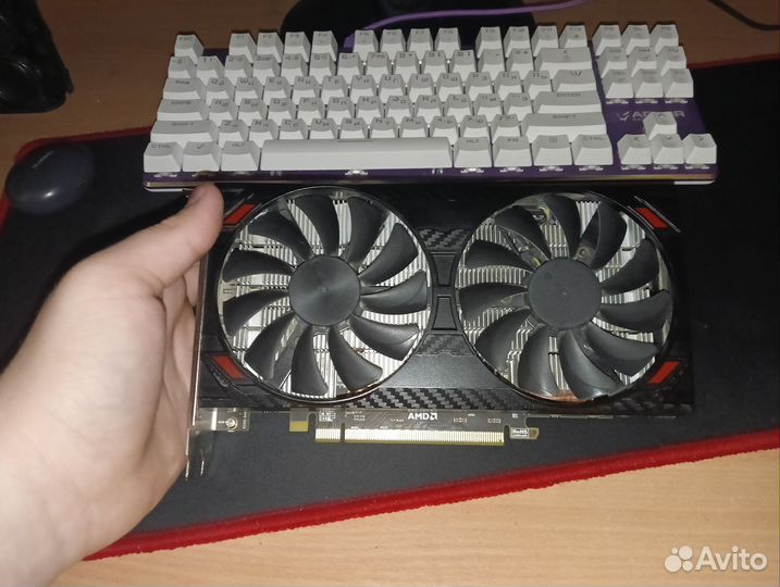 Видеокарта 51 risc/amd rx 5500xt 8g ddr6