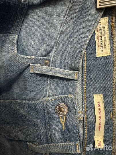 Джинсы женские levis 721