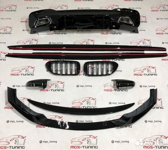 Обвес дооснащения M-Perfomance на BMW 5 Series G30