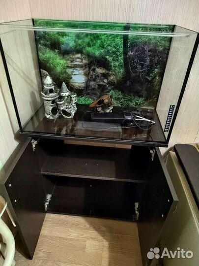 Аквариум с тумбой 110 л