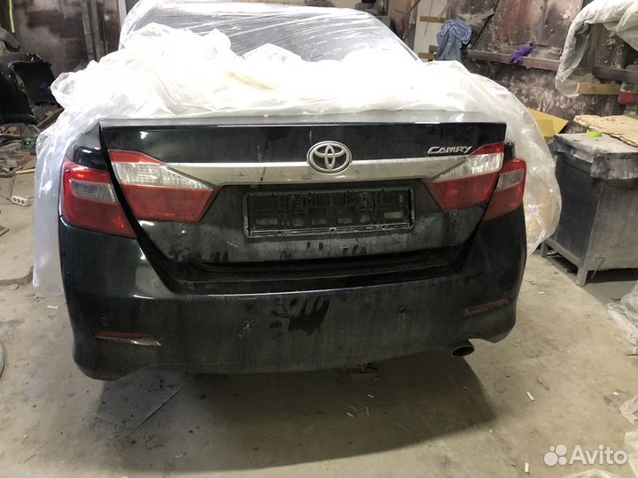 Задний бампер тойота камри