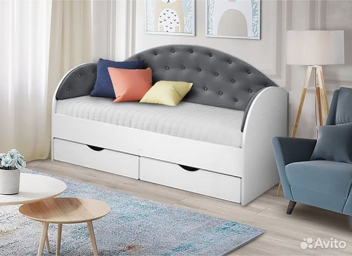 Кровать от 2х лет диван съёмный борт