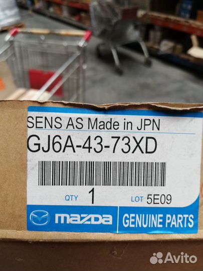 Датчик ABS Mazda 6 GJ6A4373XD