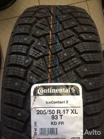 Continental IceContact 2 205/50 R17 93T