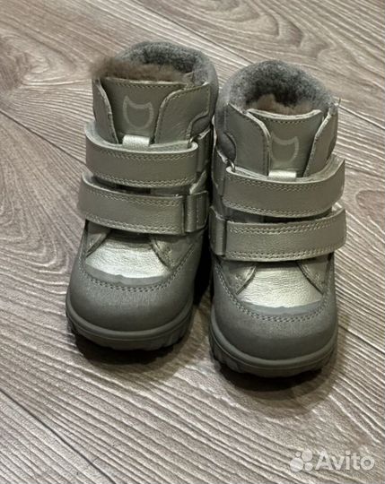 Ботинки зимние для девочки 22 размер