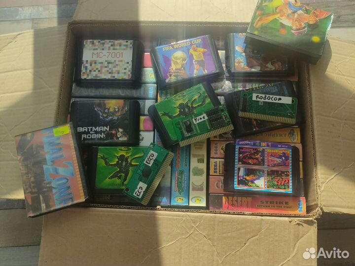 Картриджи для sega