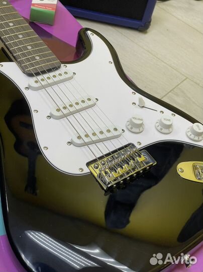 Электро гитара Davinci и набор