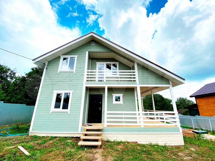 Дом 120 м² на участке 8 сот.