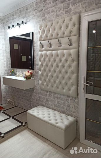 Вешалка в прихожую в каретной стяжке панель стенов