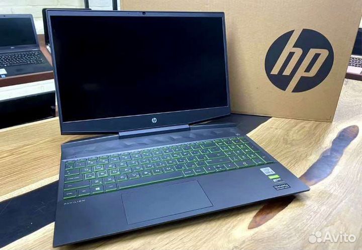 Игровой ноутбук HP omen gaming GTX 1650 TI