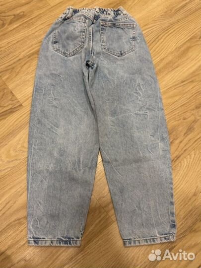 Джинсы на девочку 134