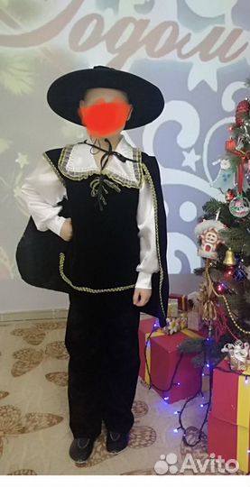 Костюм zorro рост 122 см