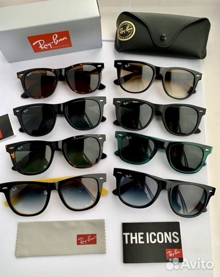 Очки ray ban wayfarer 54 градиент