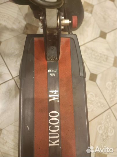 Самокат взрослый электрический бу