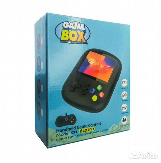 Портативная игровая приставка Game Box 620 игр