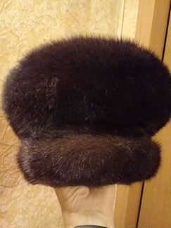 Меховая женская шапка