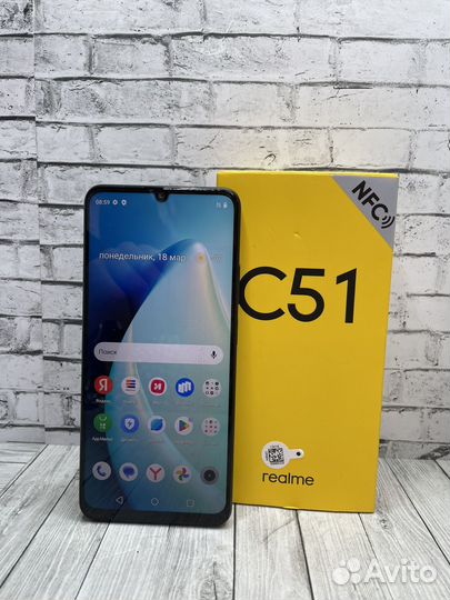 realme C51, 4/64 ГБ