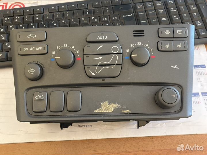 Блок управления климатом Volvo S80 T6