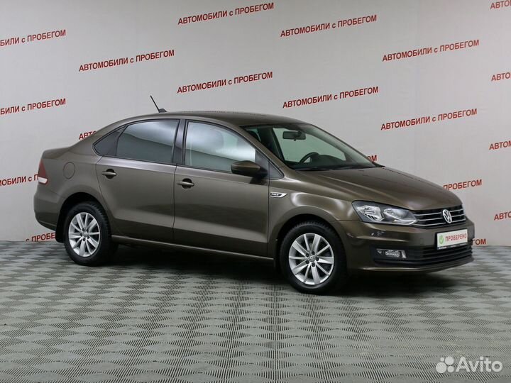 Volkswagen Polo 1.6 AT, 2019, 52 588 км