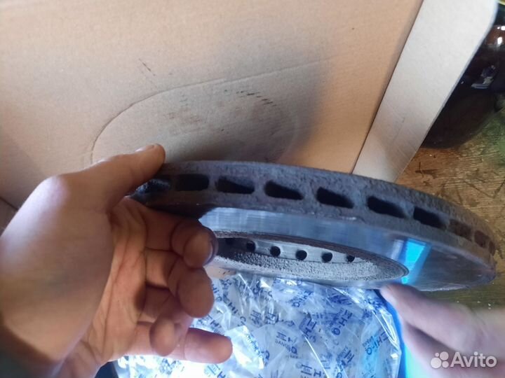 Диск тормозной передний renault duster