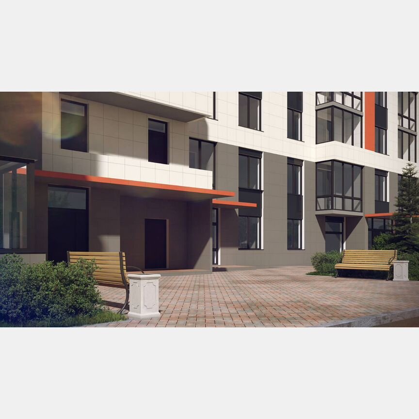 2-к. квартира, 58,4 м², 21/22 эт.