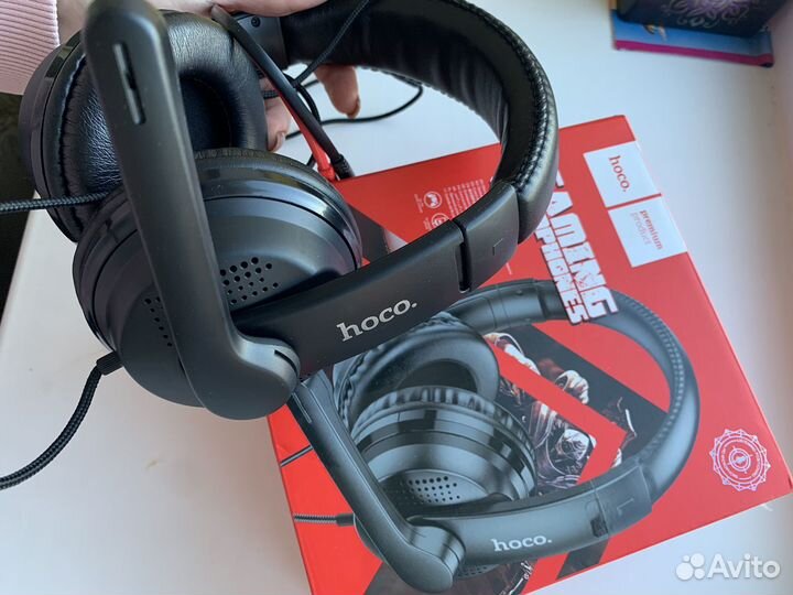 Наушники игровые с микрофоном для пк