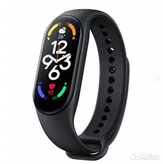 Фитнес-браслет Xiaomi Mi SMART Band 7 черный