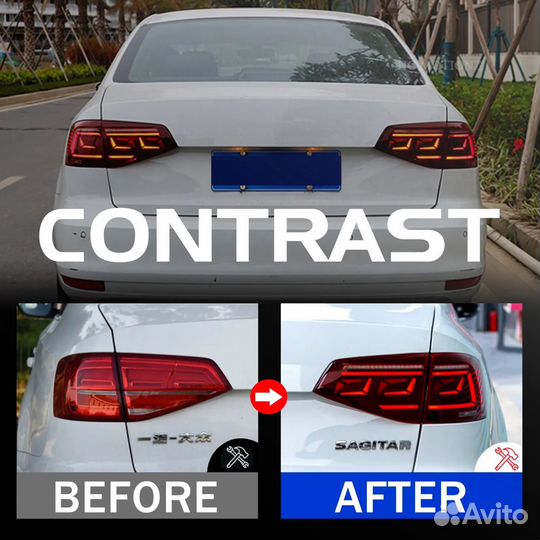 Новые фонари для Volkswagen Jetta 6 15-18г