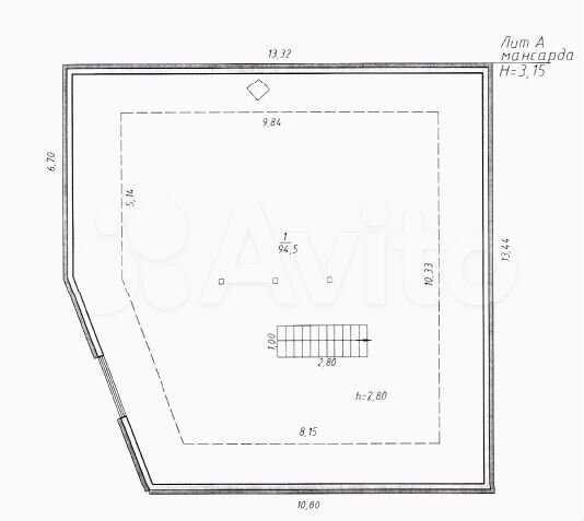 Дом 287,6 м² на участке 5,6 сот.