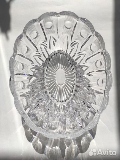 Хрустальная салатница, конфетница СССР