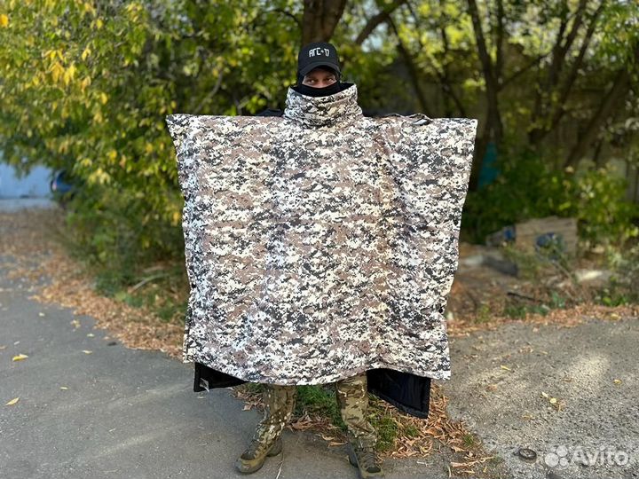 Пончо утепленное фольга Акупат