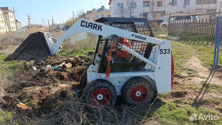 Услуги минипогрузчика