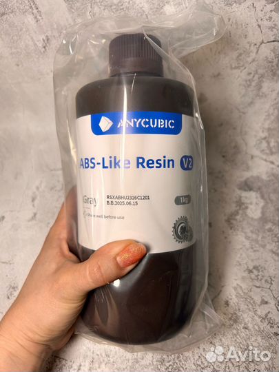 Фотополимерная смола Anycubic ABS like V2 сер 1 кг