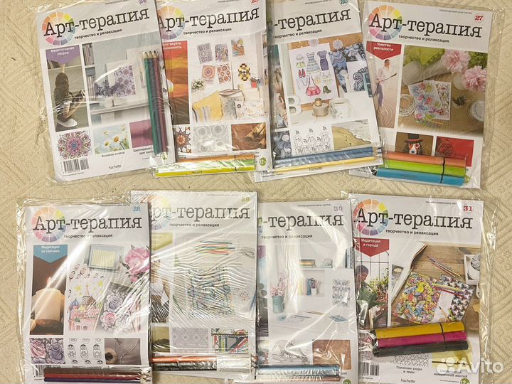 Арт - терапия Hachette раскраски антистресс