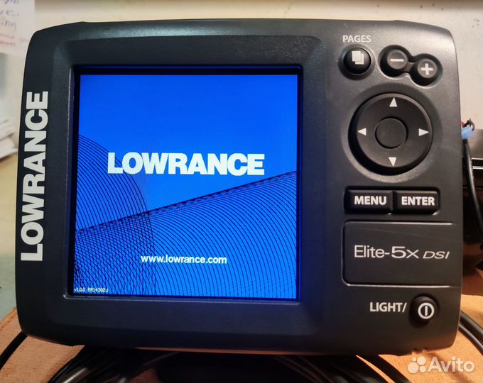Эхолот lowrance Elite 5x dsi