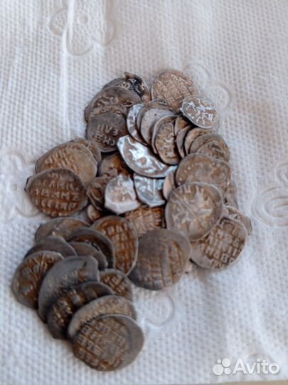 Монеты чешуя