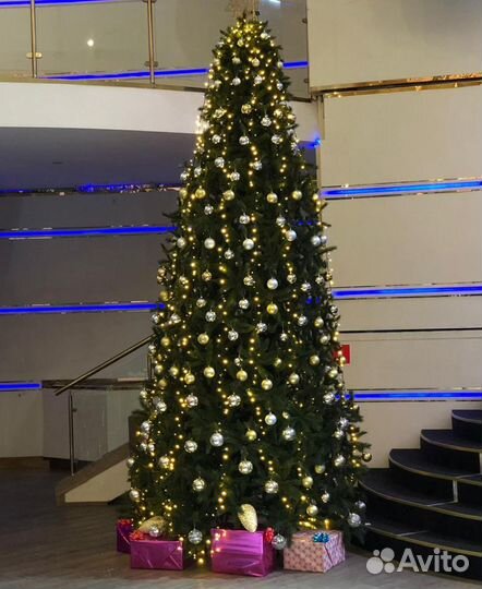 Аренда елка под ключ. Аренда уличная елка