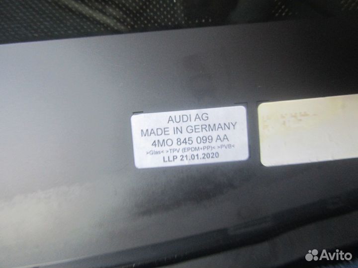 Стекло переднее audi q7 4m 2021