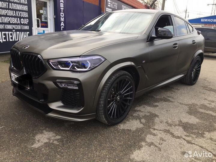 Губа на бампер Hamann Elite BMW X6 G06
