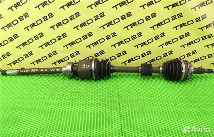 Привод передний правый Toyota Caldina ST215 3S-FE